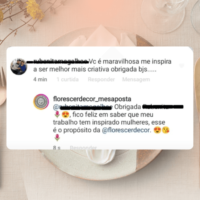 Depoimento de aluna 1